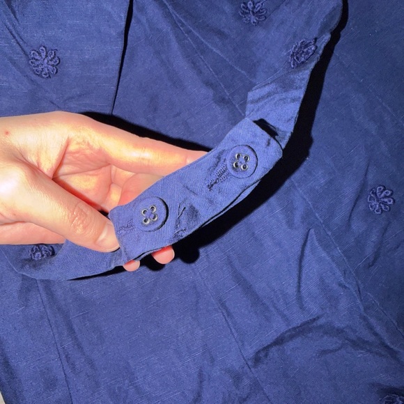 2 pieces Linen Blend Halter Vest + Tailored Linen Blend Embellished Trousers - Picture 15 of 16